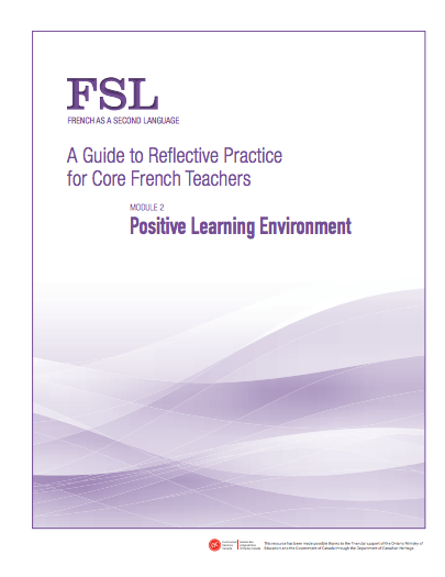 Image of "Positive Learning Environment" document